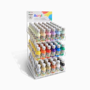 Expositor de tinta acrílica fina Primo