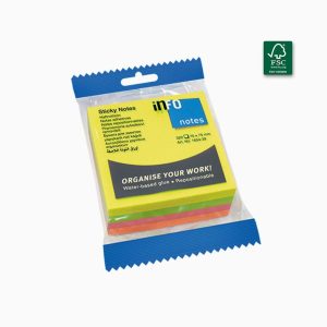 Bloco de notas em cubo Info Notes