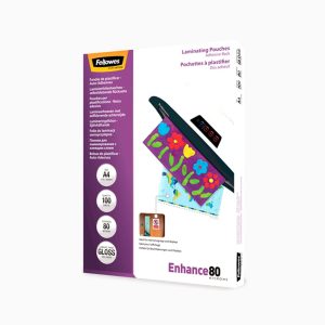 Bolsa auto adesiva Fellowes Enhance 80 μ