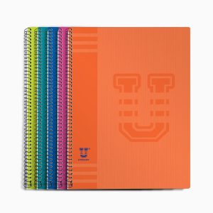 Caderno espiral – Unikolor