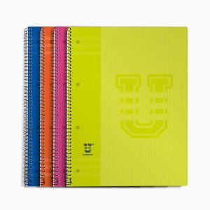 Caderno espiral PP – Unikolor