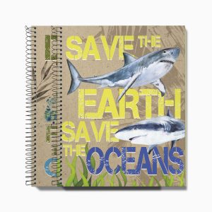 Caderno espiral capa dura 150 fls – Nature