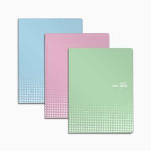 Caderno agrafado – Pastel Colors