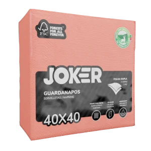 Guardanapo Joker 40x40 PP Cores | Refeições com Elegância e Conforto