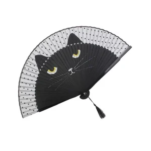 Éventail Chinois  Chat