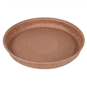 Forma Papel Cozedura Redonda Castanha 18,1×2,5cm Pack 50 unidades