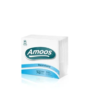 Guardanapo Amoos 33x33 1F Resistant — Pack 70 Un. | Balcão