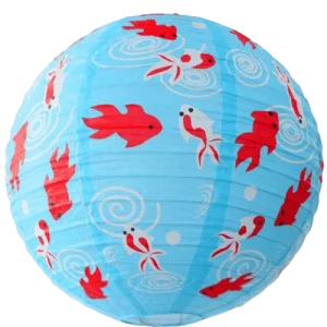 Lanterne Chinoise Poissons