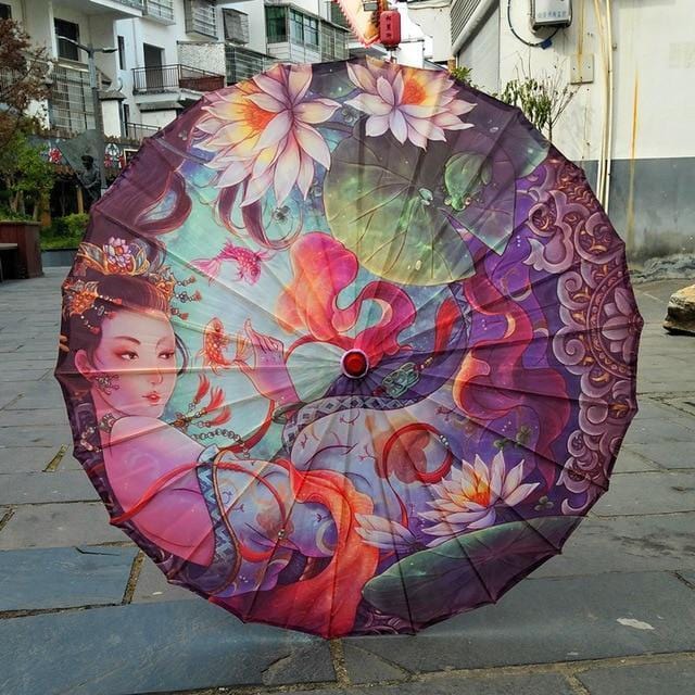 Ombrelle Chinoise Méditation - Image 3