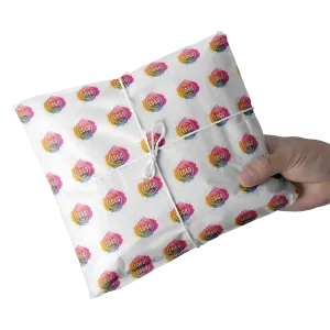 Papel Seda / Vegetal Branco c/Impressão a 1, 2 ou +Cores e Várias Medidas Disponíveis!