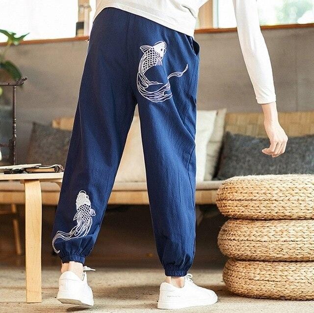 Pantalon Chinois Poissons - Image 6