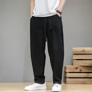 Pantalon Chinois  Lin Noir