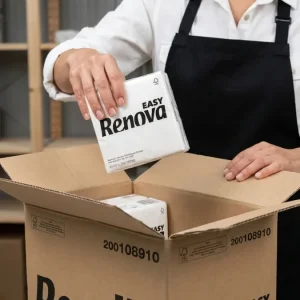 Guardanapo 33x33 Folha Simples Renova Easy — Caixa 30x70