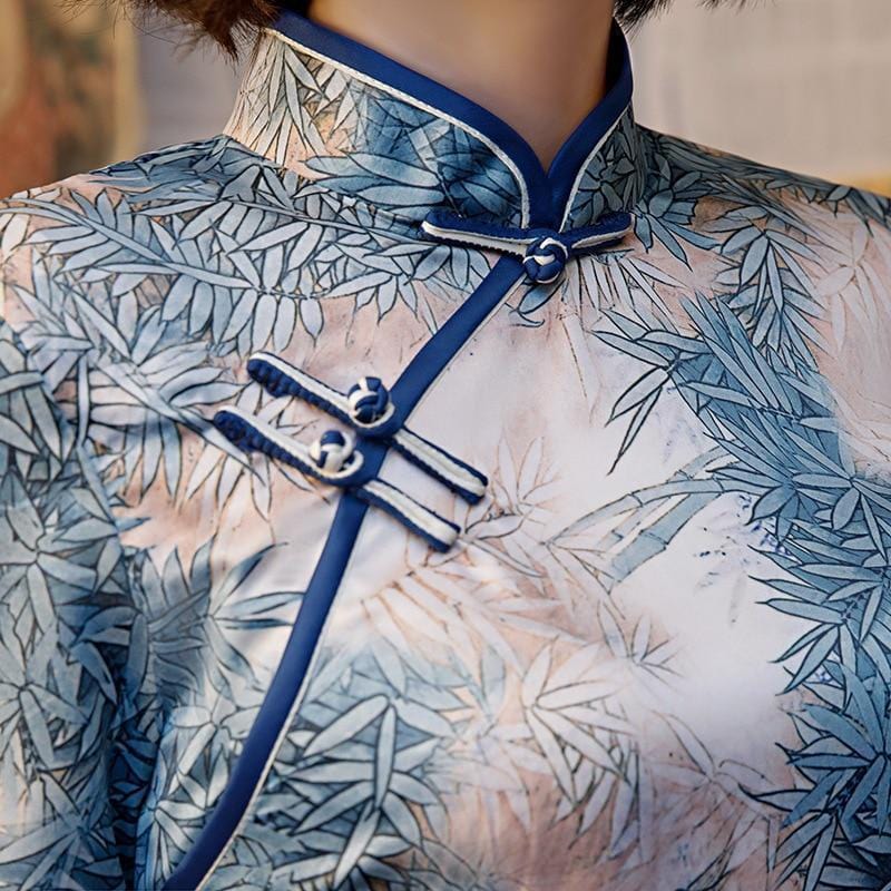Robe Chinoise Bambou - Image 5
