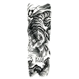 Tatouage Tribal de Tigre Chinois